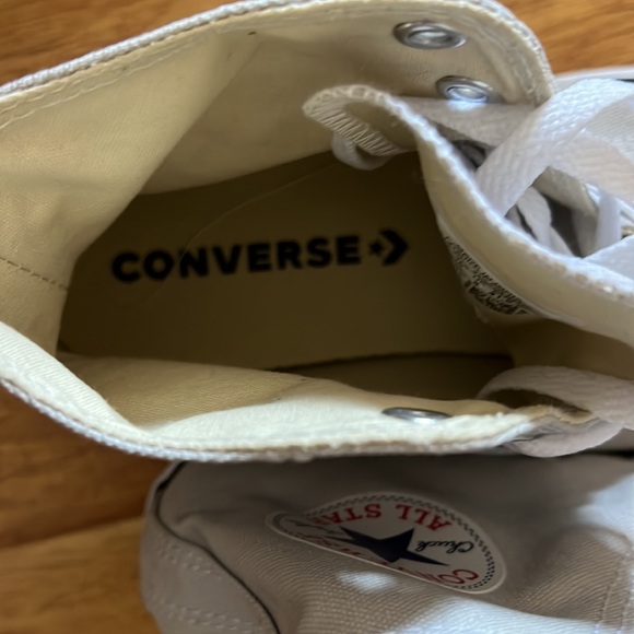 Converse Chuck 70 Grey Canvas High Tops - Picture 8 of 8